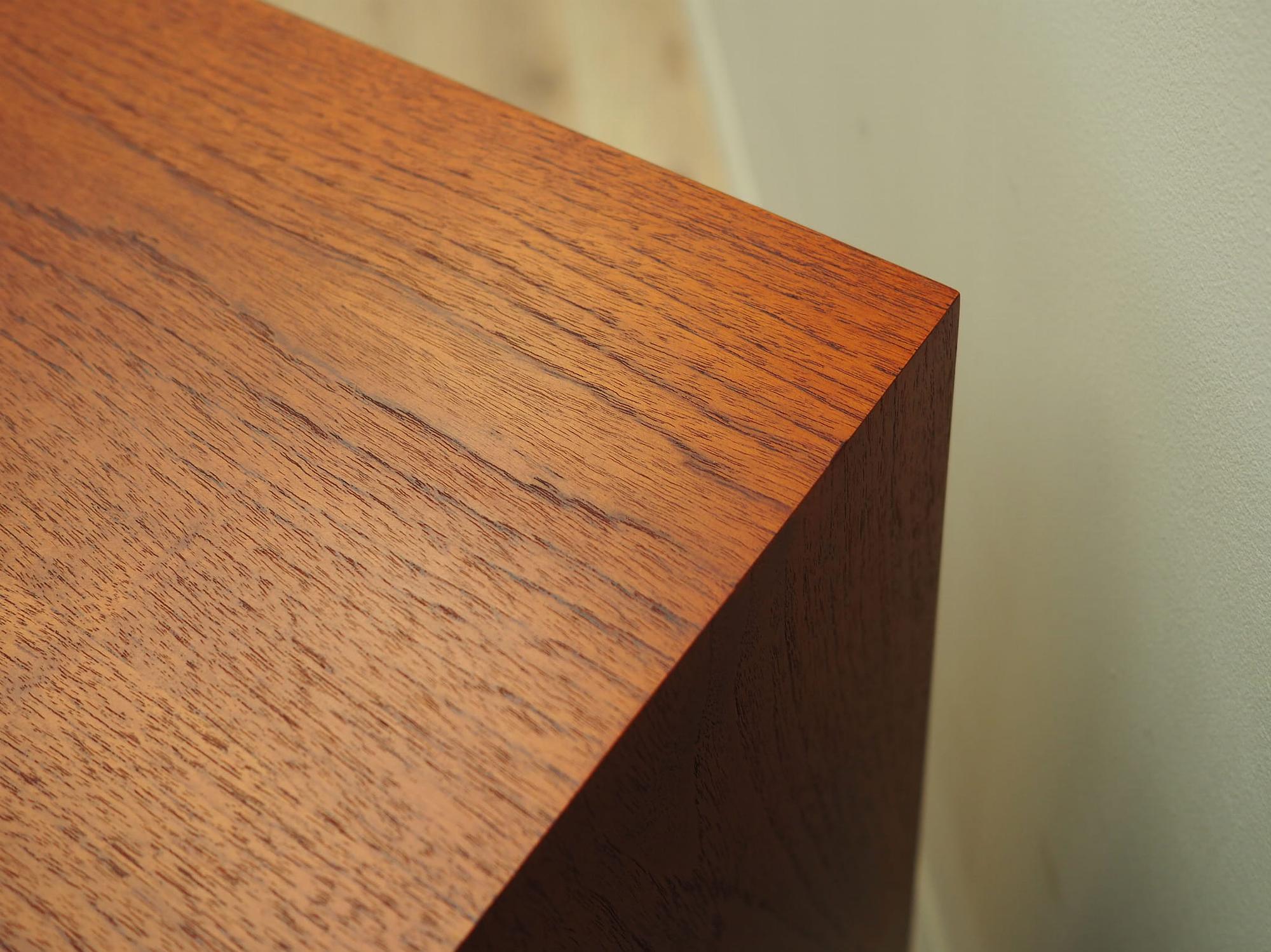 Highboard Teakholz Braun 1970er Jahre 10