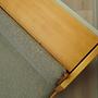 Sofa Textil Holz Grau 1960er Jahre 10
