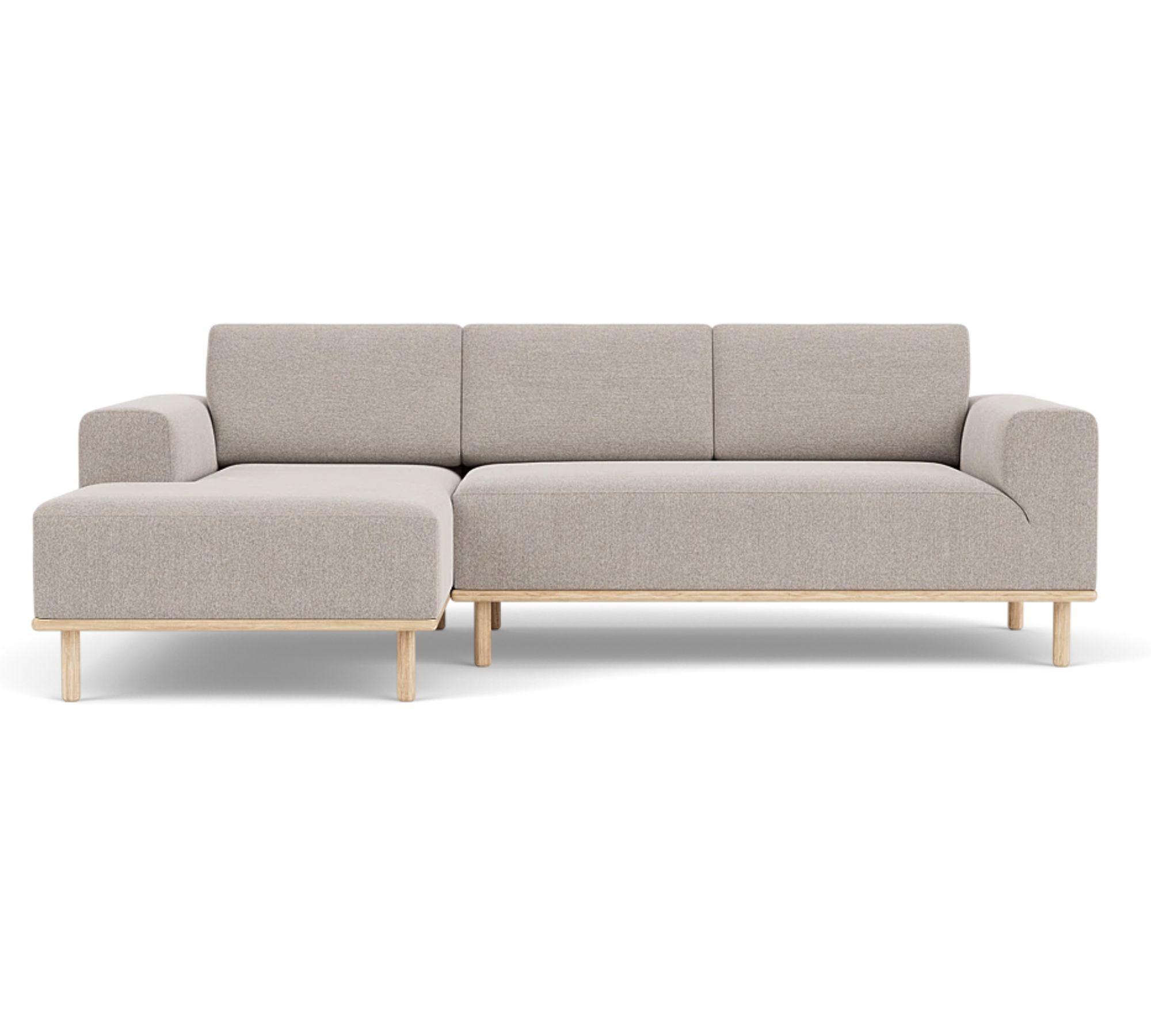 Vilmar Sofa mit Récamiere Links Agnes Brown 0