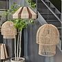 2x HDRafi Lampenschirm Natur Braun 2