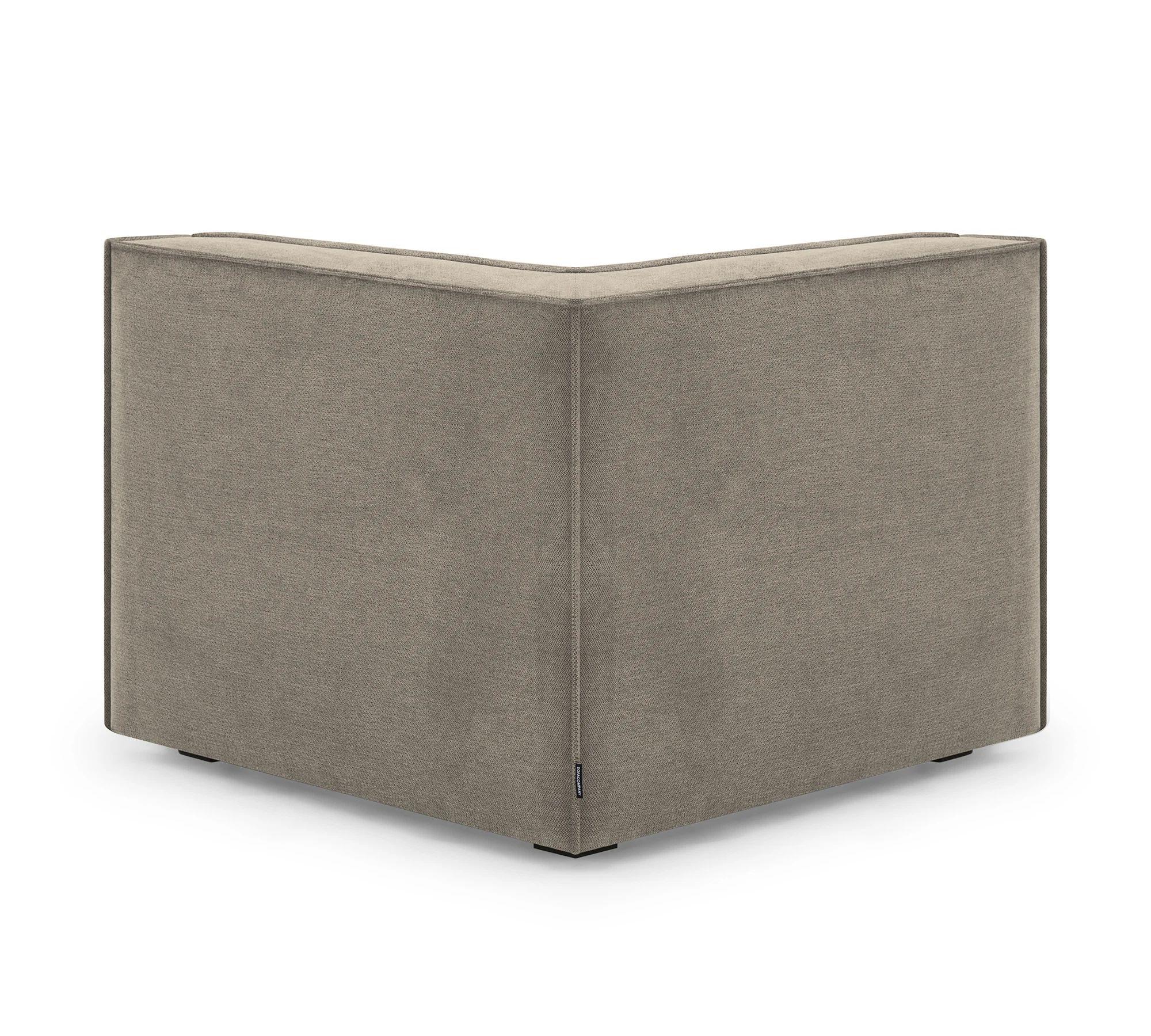 Dane 1-Sitzer Eckmodul Links Impression Greige 3