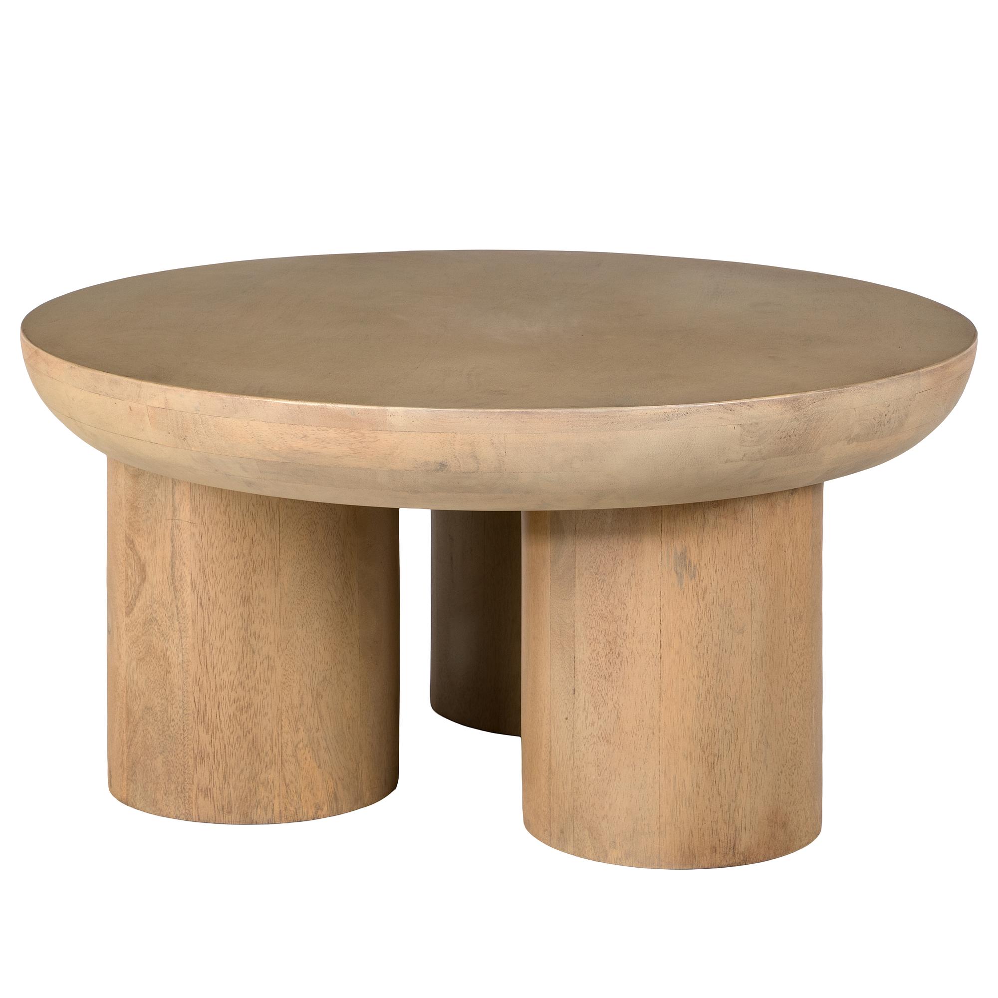 OLIDE Couchtisch Akazie Braun 1