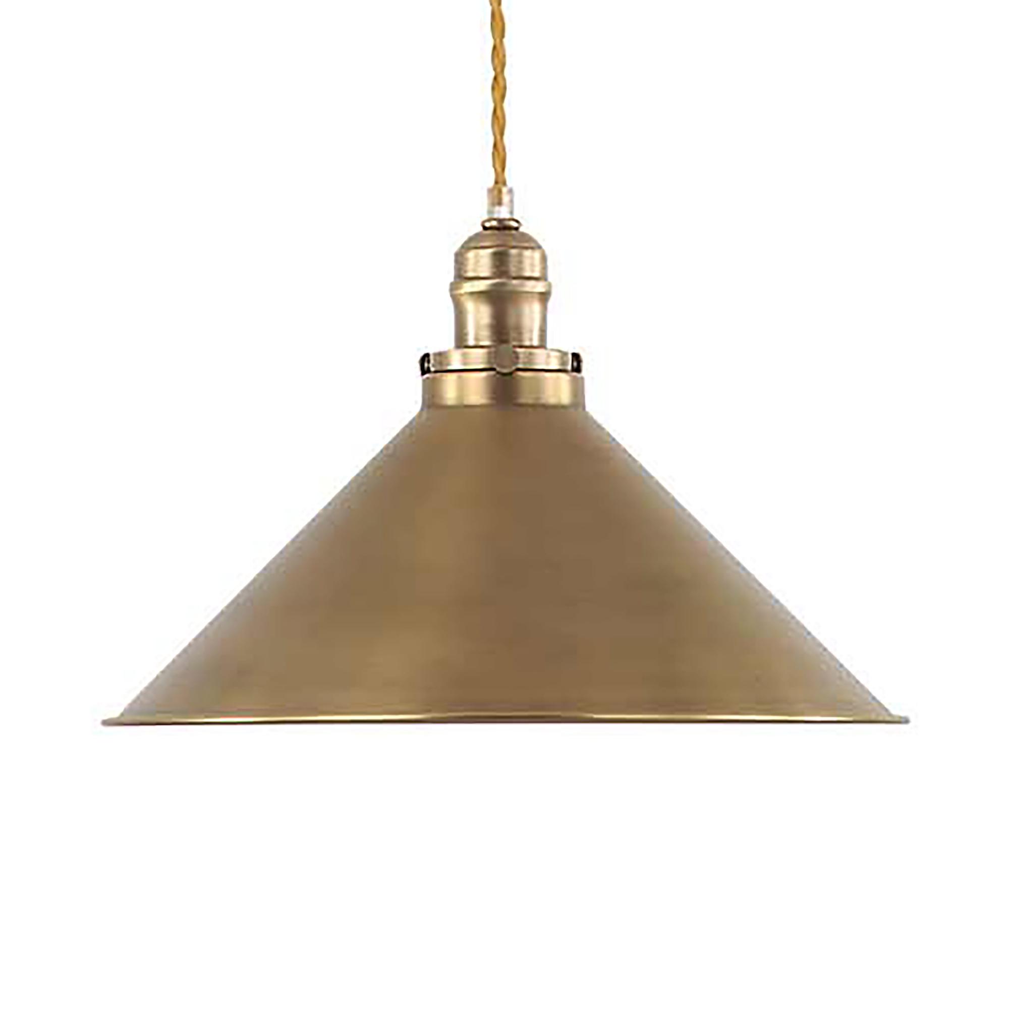 1-Flammig Provence Pendelleuchte Stahl Messing 0