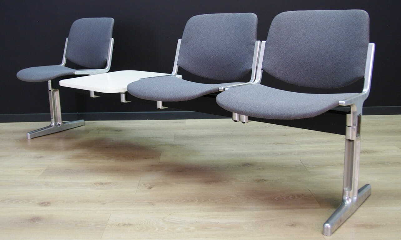 Bank Aluminium Grey 1960s 4