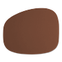 Stone Tischset 100% Recyceltes Leder Kakao 0