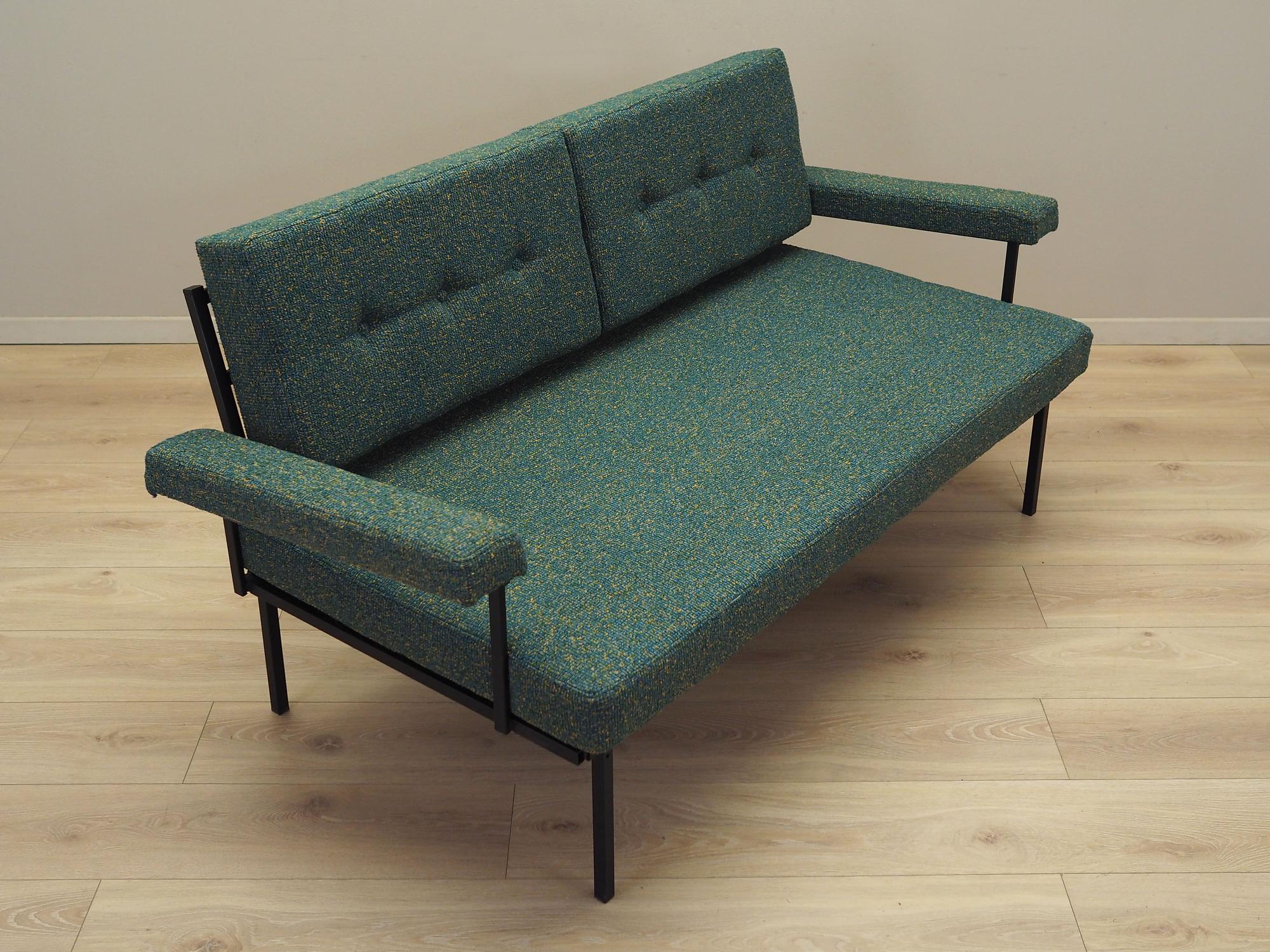 Schlafsofa Grün 1970er Jahre 7