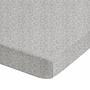 Spannbetttuch 0841380 Baumwolle Flanell Grau 90-100 x 200 cm 1