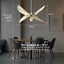 Albatros L'imparfait Pendelleuchte Holz 65cm 5