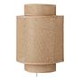 Wandleuchte Rawa Linen Rattan Braun 2