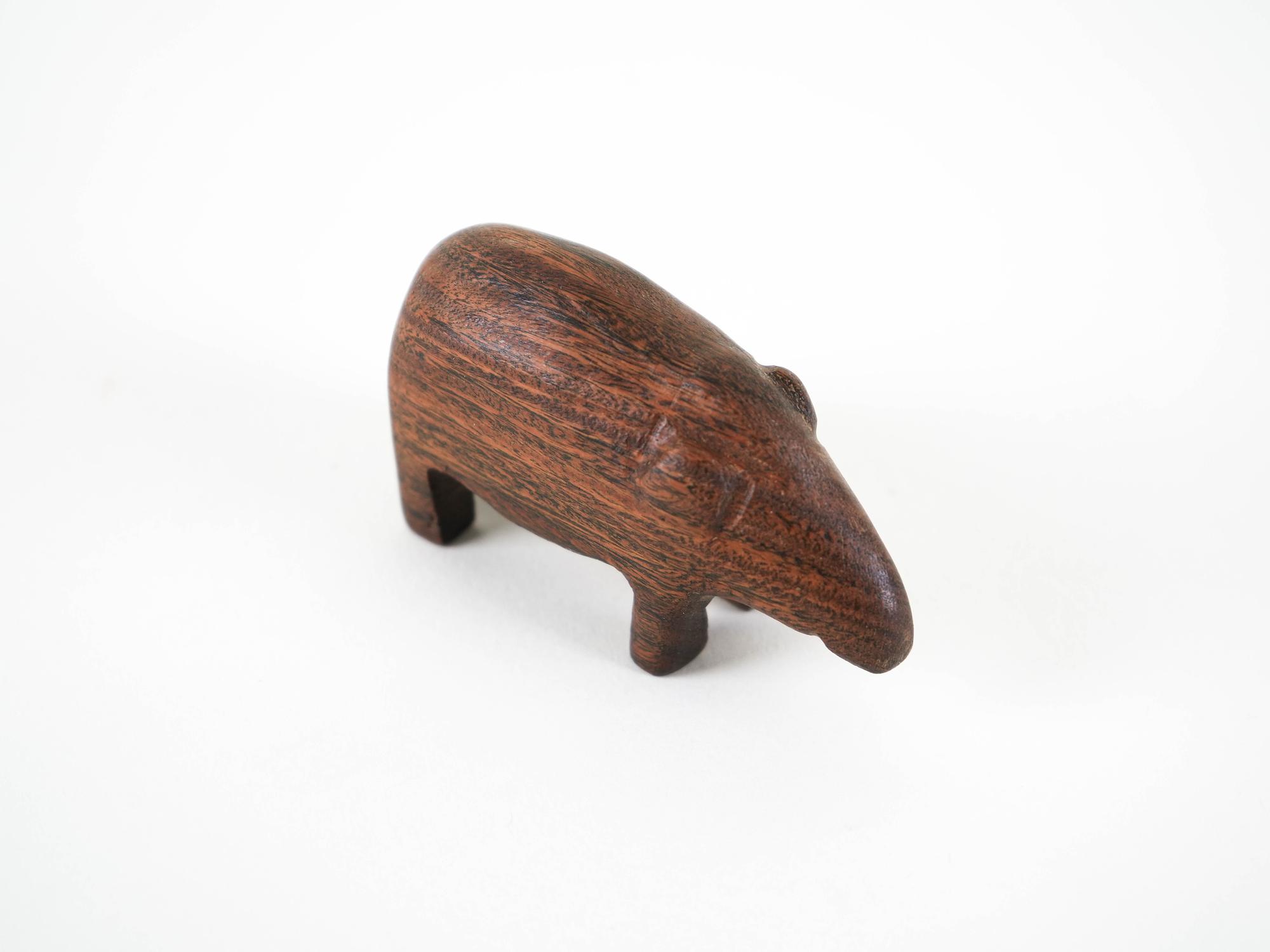 Wooden animal figure 1970s 6