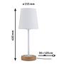 Table lamp Stellan White 4