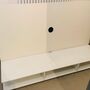 TV-Board mit Rückwand Made in Italy Weiß 0