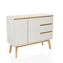 Tarolo I Chest of drawers with 3 drawers White 6
