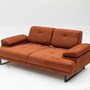 Sofa 2-Sitzer Orange 4