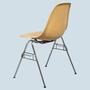 Eames Fiberglass Side Chair by Herman Miller Ochre Light 3
