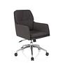 SHAKE 350 Office Chair Swivel with Wheels Fabric Grey 3