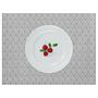 Match Placemat Blended Fabric Grey 0