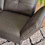 Assea Ecksofa Leder Anthrazit 6