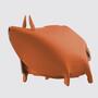 Sparschwein aus 100% Recyceltem Leder aus Spanien Braun 1