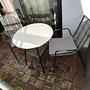 In-/Outdoor Sitzgruppe Elba Aluminium Rattan Grau 0