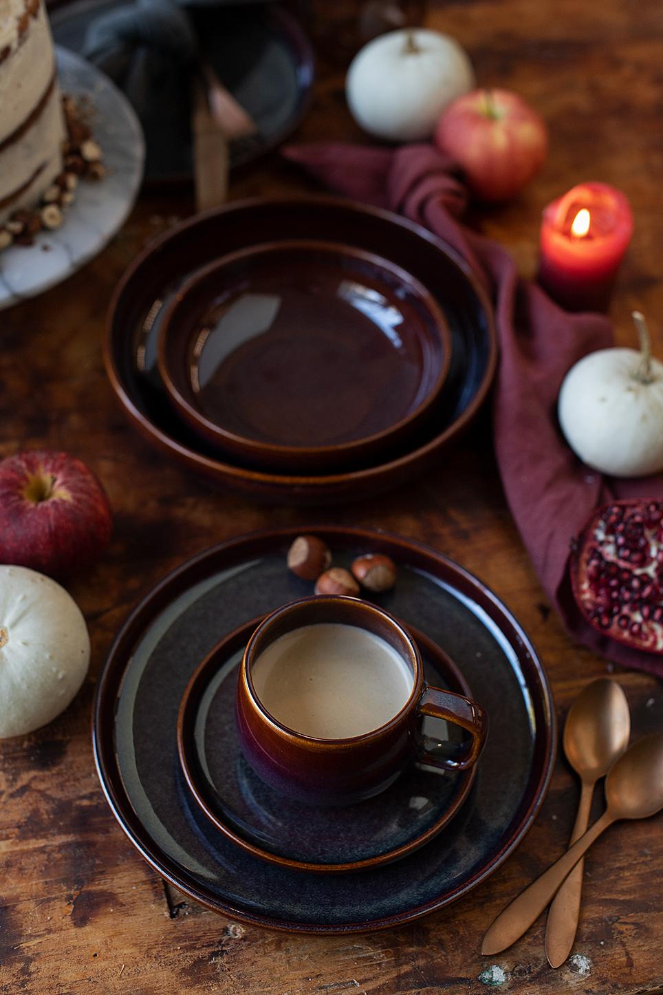 12x Coffee service Jungle Ceramic Multicolor 2