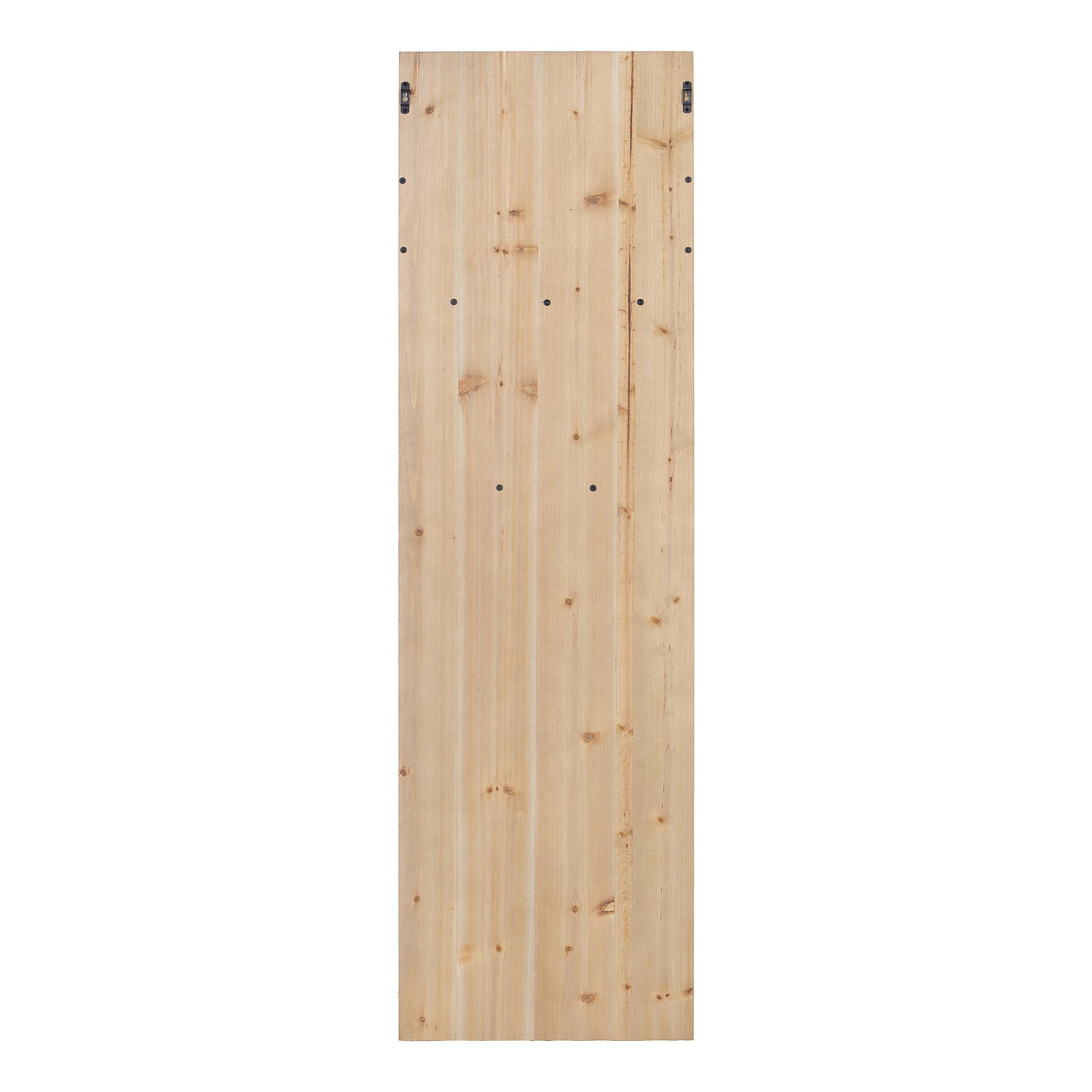 Eldredge Garderobenpaneel Kiefer Schwarz 4
