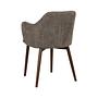 Armchair SKAUO Set of 2 Taupe 3