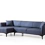 Belissimo Ecksofa Links Blau 4