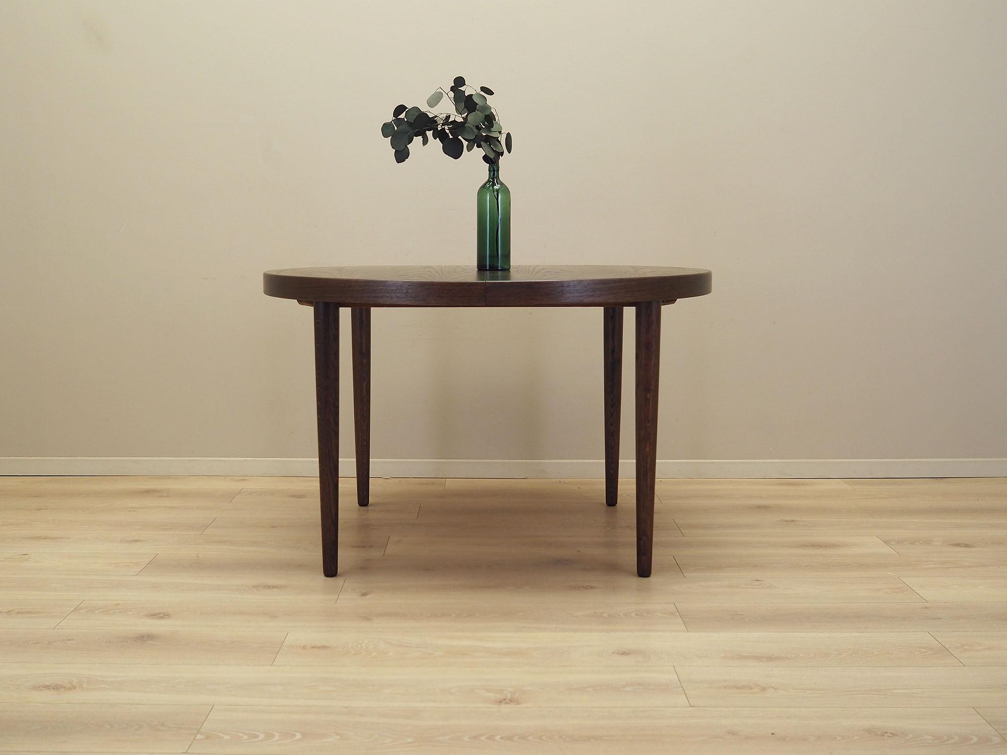 Dining table Oak 1970s 1