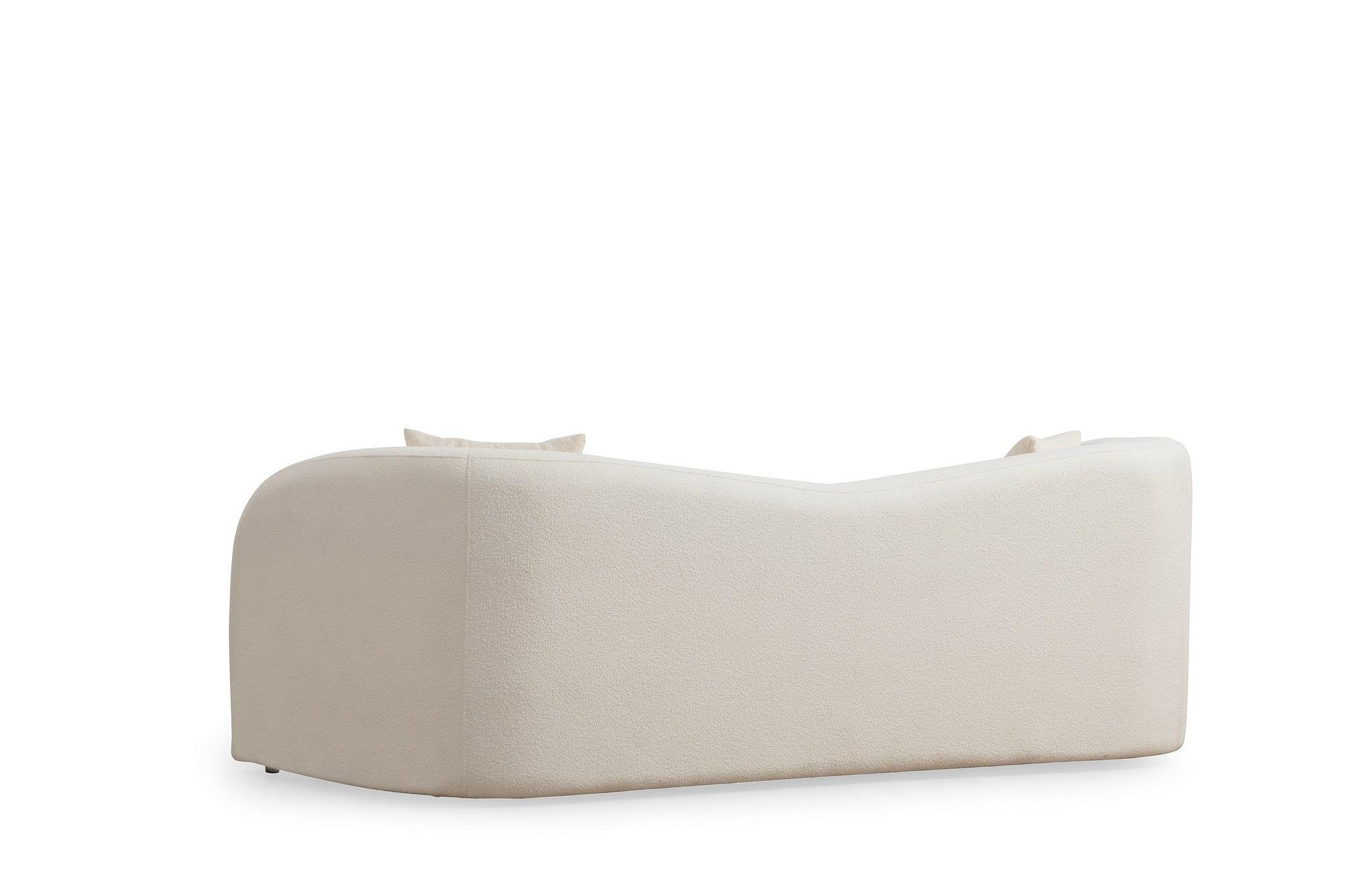 Asos 3-seater sofa cream 5