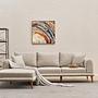 Seren Sofa Récamiere Links Creme 1