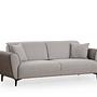 Aren 3-Sitzer Schlafsofa Grau 0