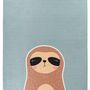Greta Teppich Sloth Baumwolle Mehrfarbig 115 x 170 cm 3