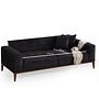 Sinor 3-seater sofa bed Dark grey 9