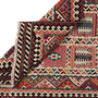 Kilim Gashgai Teppich Wolle Braun 5