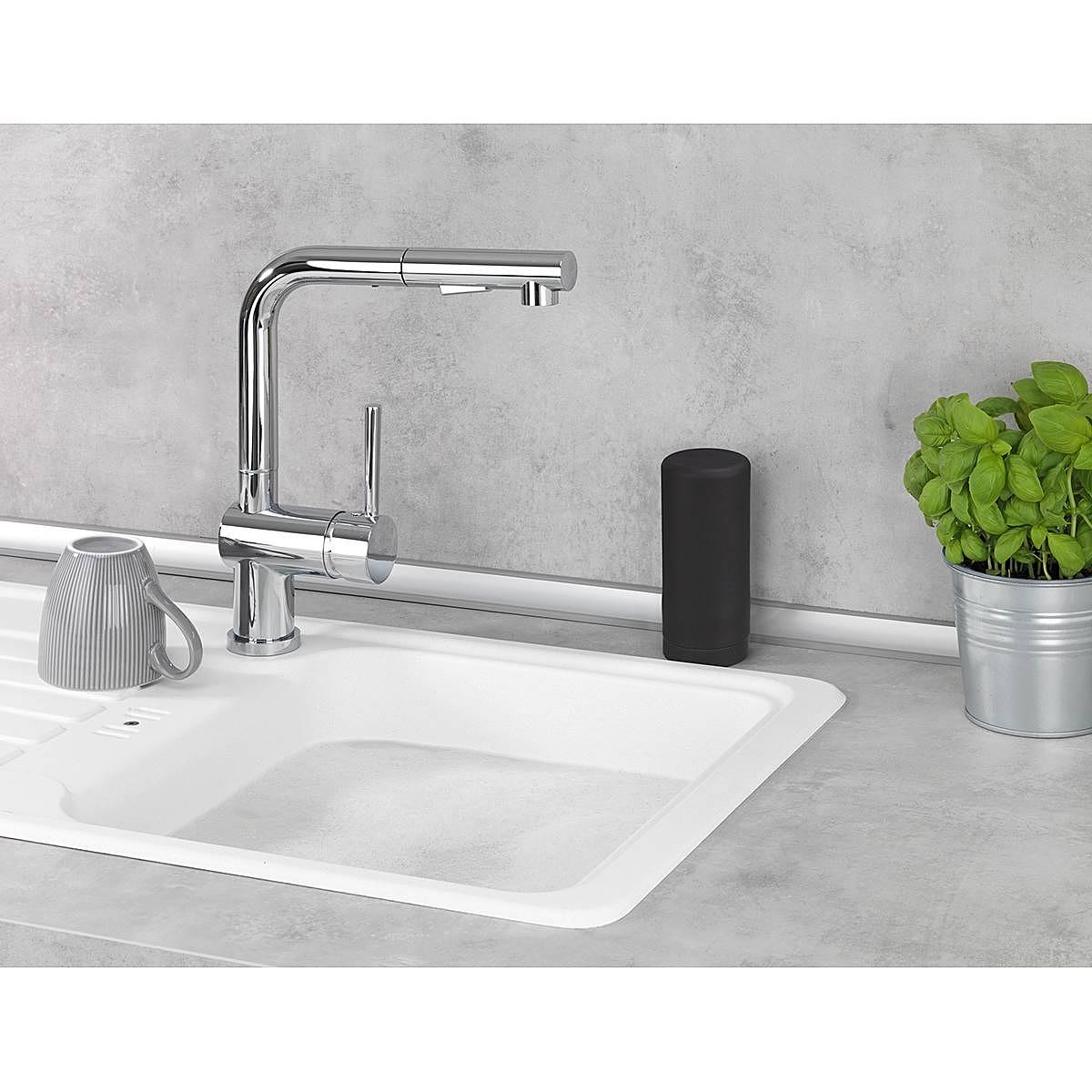 Easy Squeez-e Spülmittelspender Silikon Nylon Schwarz 2