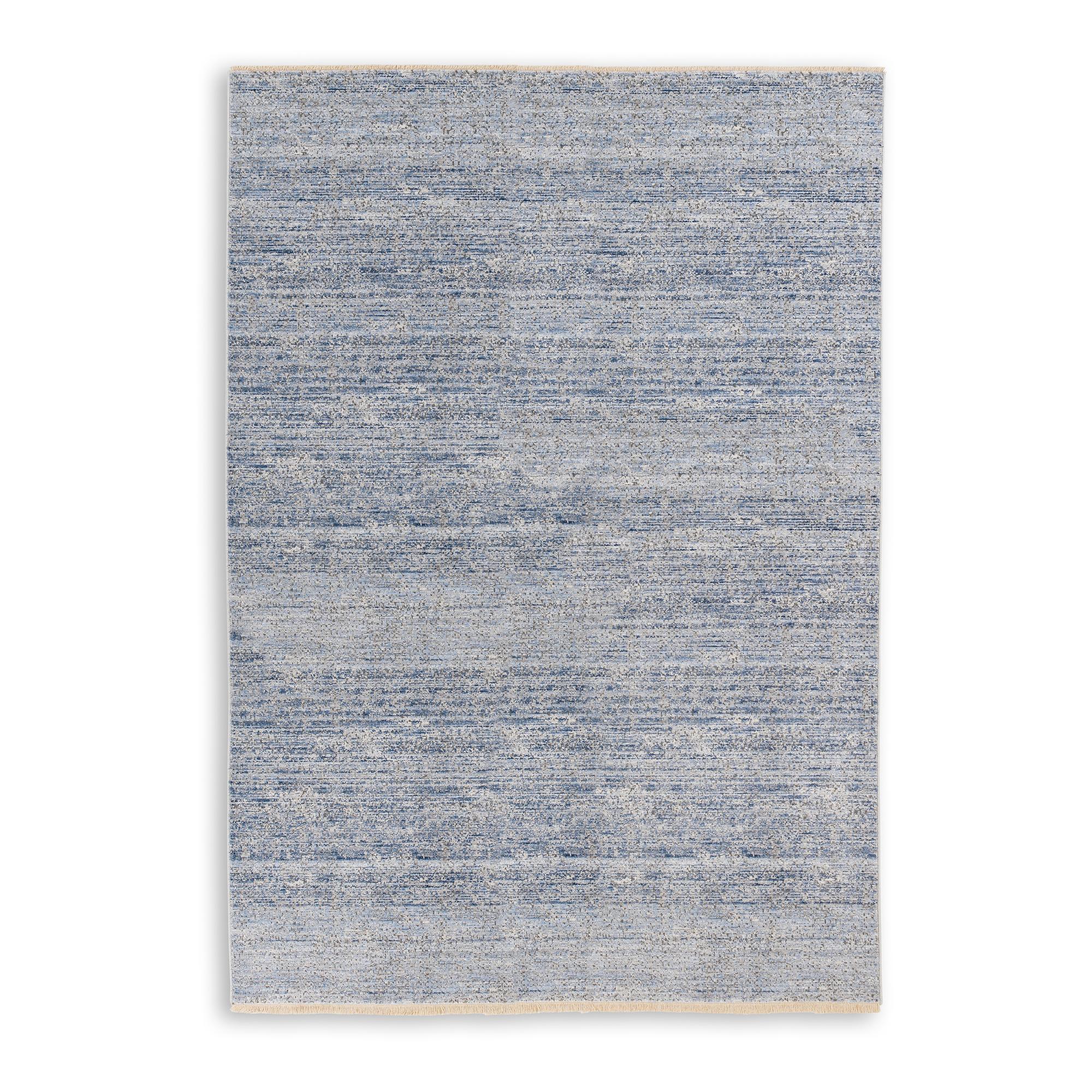 Charme Short Pile Rug Polyester Light Blue 80x150cm 0