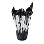 Murano glass vase black 1960s 0