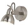 Focus Wandleuchte 1-flammig Stahl Silber 0