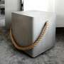 Edge On Wheels Hocker Faserbeton Grau 0