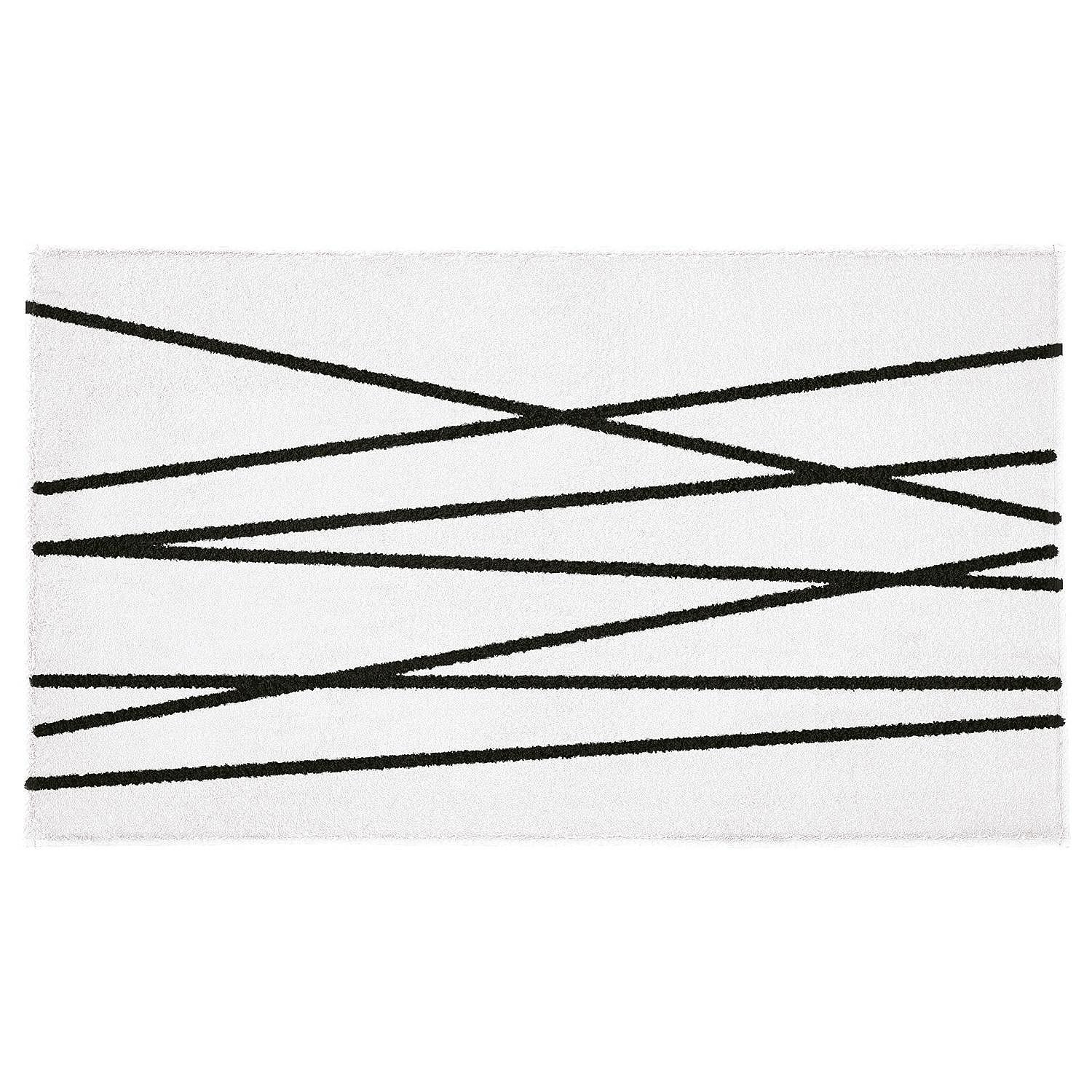 Tira Badteppich Weiß 60 x 100 cm 0