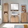 Mirror Cabinet Bouchoux Oak Coast Decor 2