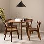Rigby Esszimmerstuhl 2er-Set Walnuss 2