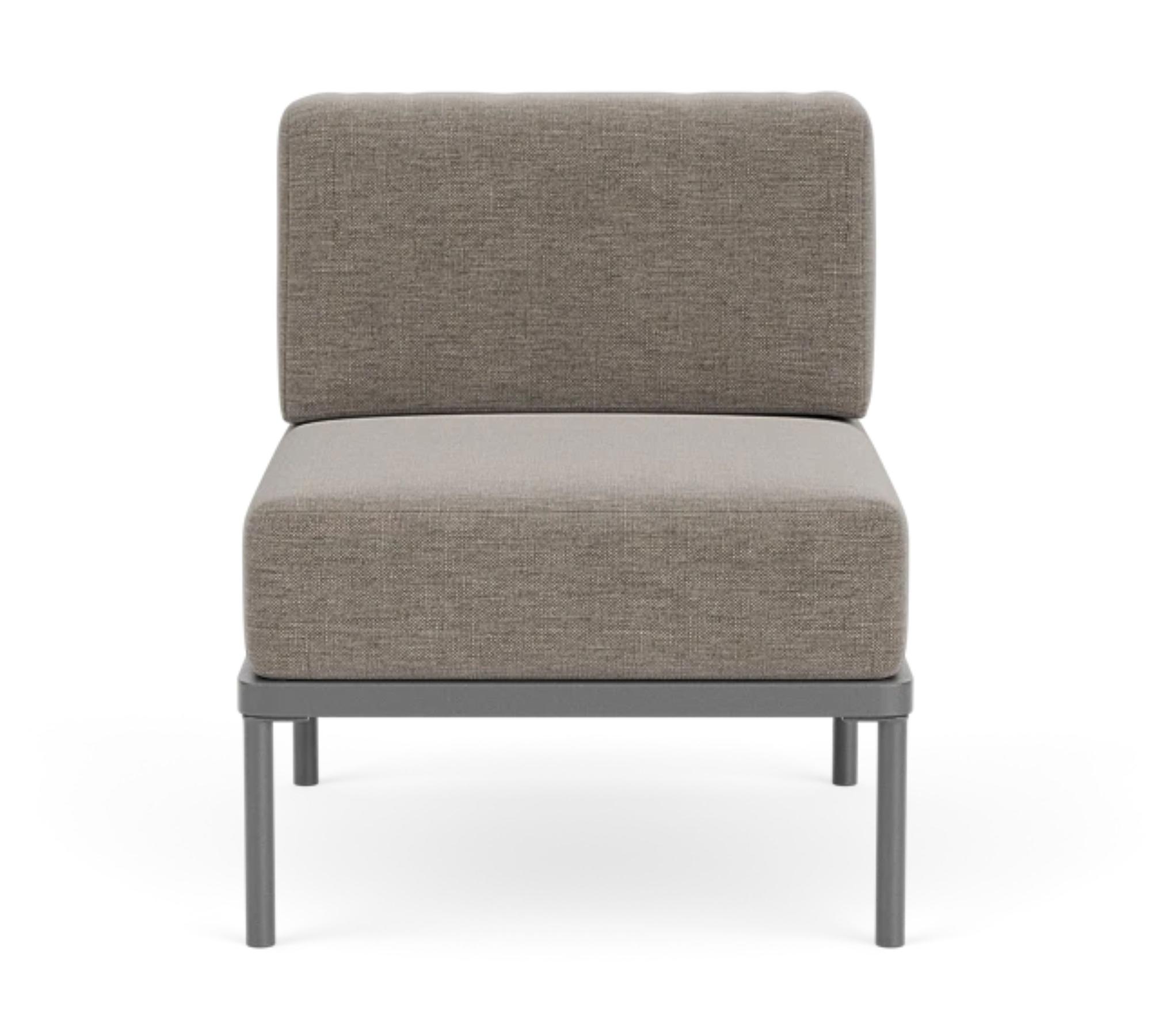 Hadley Outdoor 1-Seater Module Sesame 0