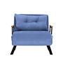 Sando Sleeper Chair Blue 5