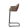 Yanai Bar Stool Bar (H) Checked Chestnut 1
