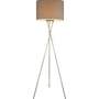 Stehlampe 1-flammig Metall Lichtgrau 0