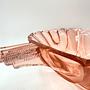 Vintage Art Deco Essex Schale Glas Rosa 1930er Jahre 3