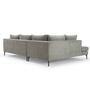 Noa Ecksofa Récamiere Links Planet Grey Green 2