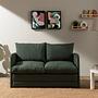Saga Sofa Bed 2-seater Green 0